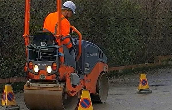 On a Roll with Training - Qualified Surfacing Contractors in Suffolk