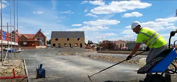 Commercial Tarmac Path Laying East Anglia - IN ACTION!