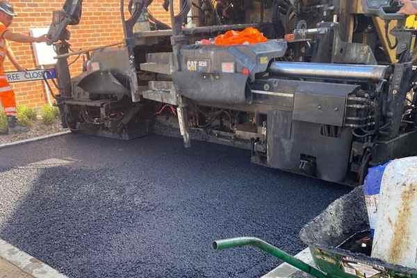Large Scale Surfacing Work for Housing Developments