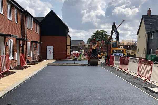 Tarmac Access Roads for Residential Developments 
