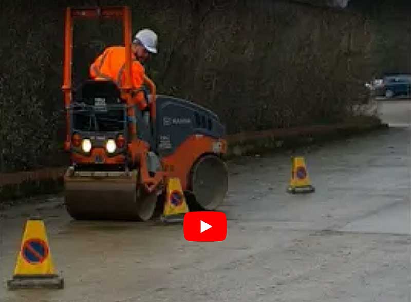 On a Roll with Training - Qualified Surfacing Contractors in Suffolk